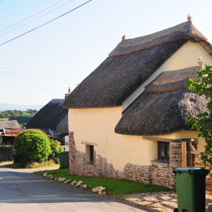 Thatched Cottages - ideal location for filming in Devon and the South West of England